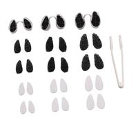 Nasal Filter, Breathable Nasal Filters, Nose Plugs for Smells, Pollen, Dust, Small + Medium + Large Round Shape, for Family Mixed-Size Package (Narrow Shape)