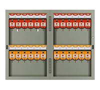 Nasal Hair Trimmer & Wall Key Box for 24/32/48/72/96/120 Keys Painted Steel Security Box with Color Labels for Easy nization & Storage.