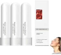 Nasal Inhaler, Memory Boost Inhaler, Anti-Aging Nasal Inhalation, Portable Nasal Suction Stick, Clean Your Nose and Enjoy Fresh Air, Natural Ingredients Nasal Inhaler for Men and Women (3)