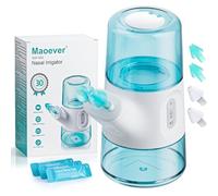 Nasal Rinse System - Sinus Dishwasher with Dual Water Tank 297 ml, Automatic Waste Collection & Adjustable Water Flow - Nasal Rinse for Allergy Relief, Constipation & Sinus Care