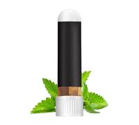 Nasal Stick, Aromatherapy Inhaler, Natural Body Care Aid, Black, Vitality Boosting Formula, Gentle Discomfort, for Enhanced Breathing, Nose Cleaning, Daily Wellness Use