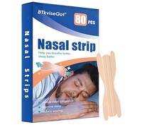 Nasal Strips 80 Pieces Nose Strips for Breathing, Relieve a Blocked Nose Due to Colds, Allergies, Snore Strips for Sports and Sleep, Nose Strips for Snoring, Snoring Strips Drug-Free
