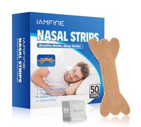 Nasal Strips for Snoring, 50 Pieces Nose Strips for Breathing, Anti Snoring Devices for Men and Women, Relieve a Blocked Nose Due to Colds, Allergies, Snore Strips for Sports and Sleep (50)