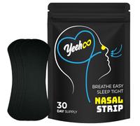 Nasal Strips for Snoring: Nose Strips for Snoring - Nose Strips for Breathing - Extra Strength Nasal Strips for Sleeping - Breathing Strips - Snoring Strips - Non-Invasive - Adhesive Strips - 30 ct
