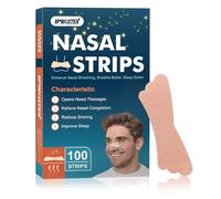 Nasal Strips for Snoring Relief, Extra Strength, 100 Pack, Sport and Sleep (Tan-100pcs)