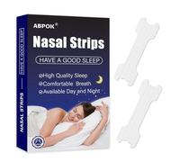 Nasal Strips Nose Strips for Breathing Breathe Easy Stop Snoring Help Sleeping -Invisible and Transparent Nose Strips(66mm*19mm)(50Count)