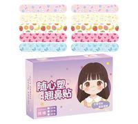 Nasal Support Tape, 10 Pieces Reusable, Self Free Cut Non-Woven Nose Straightener with Sturdy Build, Beauty Aid with Smooth Comfort, Modern Party Style, Accessory for Home Dormitory 7 x 4 x 2 cm