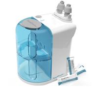 SPA SCIENCES NasalFresh MD - Dual Powered Nasal Irrigation System - Sinus Decongestant Relief System - 30 Saline Packs -Rechargeable- Snoring Remedy w/Auto-Clean