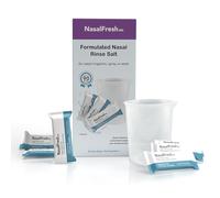 NasalFresh MD Saline Packets - Quick Dissolving - Pre-Measured - 90 Count