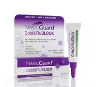NasalGuard Cold & Flu Blocker Gel, Invisible Nasal Barrier, Cool Menthol 3g
