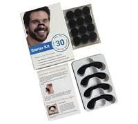 Nasals Strips 30Pcs for Snoring Control Soft Friendly Silicone to Improve Oxygen Intakes Antisnoring Strips