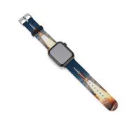Nasa's Rocketship Watch Bands Silicone Print Watch Straps | Replacement Watch Strap,Wristbands Compatible for iWatch