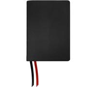 NASB 1995 Side-Column Reference Bible, Black Genuine Leather