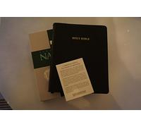 NASB Aquila Wide Margin Reference Bible, Black Goatskin Leather Edge-lined, Red-letter Text, NS746:XRME