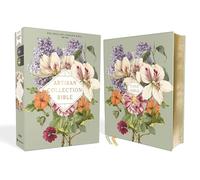 NASB, Artisan Collection Bible, Leathersoft, Sage Floral, Red Letter, 1995 Text, Comfort Print: New American Standard Bible, Sage, Floral, Leathersoft