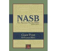 NASB Giant Print Reference Bible