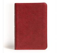 NASB Large Print Compact Reference Bible, Burgundy Leathertouch: Nasb Reference Bible, Burgundy Leathertouch