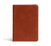 NASB Large Print Compact Reference Bible, Burnt Sienna Leathertouch: Nasb Reference Bible, Burnt Sienna Leathertouch