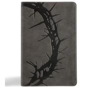 NASB Large Print Personal Size Reference Bible, Charcoal