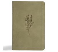 NASB Large Print Personal Size Reference Bible, Sage