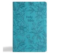 Nasb Large Print Thinline Bible, Value Edition, Teal Leather