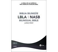 Nasb/Lbla, Bilingual Bible, Hardcover / Nasb/Lbla, Biblia Bilingüe, Tapa Dura
