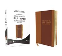 Nasb/Lbla, Bilingual Bible, Leathersoft, Brown / Nasb/Lbla, Biblia Bilingüe, Leathersoft, Café