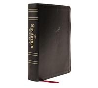 NASB, MacArthur Study Bible, Black Leathersoft, 1995 Text, Comfort Print: Unleashing God's Truth One Verse at a Time (Holy Bible, New American Standard Bible)