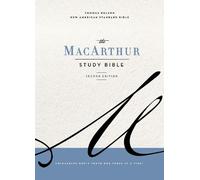 NASB, MacArthur Study Bible, Gray Hardcover, 1995 Text, Comfo... - 9780785230304