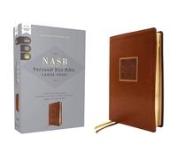 NASB, Personal Size Bible, Large Print, Leathersoft, Brown, Red Letter, 1995 Text, Comfort Print: Nasb, Personal Size Bible, Leathersoft, Brown, Red Letter, 1995 Text, Comfort Print