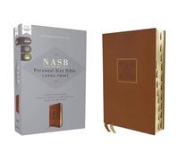 NASB, Personal Size Bible, Large Print, Leathersoft, Brown, Red Letter, 1995 Text, Thumb Indexed, Comfort Print: Nasb, Personal Size Bible, ... 1995 Text, Thumb Indexed, Comfort Print