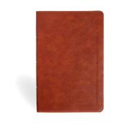 NASB Personal Size Giant Print Bible, Burnt Sienna LeatherTouch, Indexed