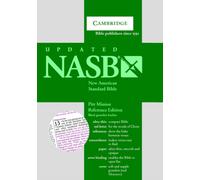 NASB Pitt Minion Reference Bible, Black Goatskin Leather, Red-letter Text, NS446:XR