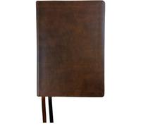 NASB Reference Bible, Brown, Leathertex, 2020 text