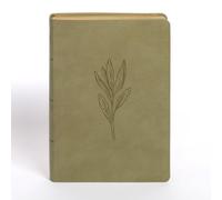 NASB Super Giant Print Reference Bible, Sage Suedesoft, Indexed