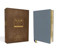 NASB, Thinline Bible, Large Print, Genuine Leather, Buffalo, Blue, Red Letter, 1995 Text, Comfort Print: New American Standard Bible, Blue, Thinline, ... Red Letter Edition, 1995 Text, Comfort Print