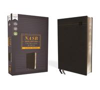 NASB, Thinline Bible, Large Print, Leathersoft, Black, Red Letter, 2020 Text, Comfort Print: New American Standard Bible, Black, Leathersoft, Red Letter, Comfort Print, Thinline