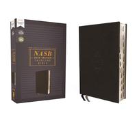 NASB, Thinline Bible, Leathersoft, Black, Red Letter, 2020 Text, Thumb Indexed, Comfort Print: New American Standard Bible, Black, Leathersoft, 2020 Text, Thinline, Comfort Print