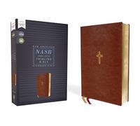 NASB, Thinline Bible, Leathersoft, Brown, Red Letter, 1995 Text, Comfort Print: New American Standard Bible, Thinline Bible, Leathersoft, Brown, Comfort Print, Red Letter Edition, 1995 Text