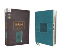 NASB, Thinline Bible, Leathersoft, Teal, Red Letter, 2020 Text, Thumb Indexed, Comfort Print: New American Standard Bible, Teal, Leathersoft, Red Letter, Thinline, Comfort Print