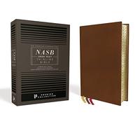 NASB, Thinline Bible, Premium Goatskin Leather, Brown, Premier Collection, Black Letter, Gauffered Edges, 2020 Text, Comfort Print: New American ... Goatskin Leather, Brown: Premier Collection