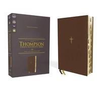 NASB, Thompson Chain-Reference Bible, Leathersoft, Brown, 1995 Text, Red Letter, Thumb Indexed, Comfort Print: New American Standard, Brown, ... Chain-Reference, Red Letter, Comfort Print