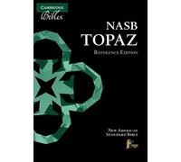 NASB Topaz Reference Edition - Dark Brown Calf Split Leather - Cambridge University Press NS674:XR