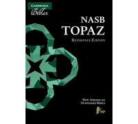 NASB Topaz Reference Edition, Dark Brown Calf Split Leather, NS674:XR