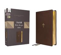 NASB, Wide Margin Bible, Leathersoft, Brown, Red Letter, 1995 Text, Comfort Print: New American Standard Bible, Brown, Leathersoft, Wide Margin Bible, Red Letter, 1995 Text, Comfort Print