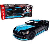 NASCAR Auto World 1/18 - 2016 Ford Mustang GT Black Petty Garage - AW321