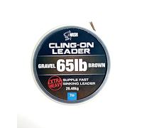 Nash Cling On Leader (Gravel - 65lb - 7m)