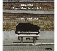Nash Ensemble - Brahms Piano Quartets 1 and 3 - CD - J123z