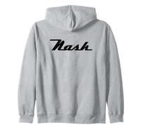 Nash Motor Company Vintage American Car Logo Zip Hoodie