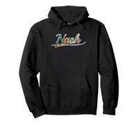 Nash Nashville Tennessee Music Tie Dye Vintage Varsity Pullover Hoodie